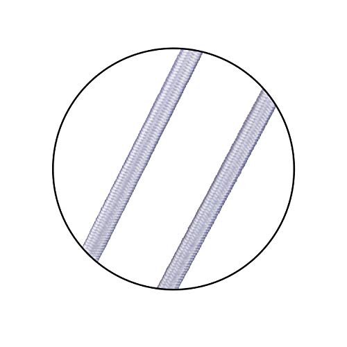 perdix 25 Stk Spanngummi mit Kugel, 19 cm, weiß für Banner, Planen, Zelte (Expanderschlinge, Gummispanner, Planenspanner, Planenhalter, Planengummi, Zeltgummi)